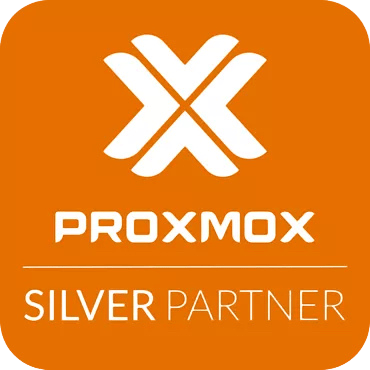 Proxmox Silver Partner logo Proxmox Silver partner logo