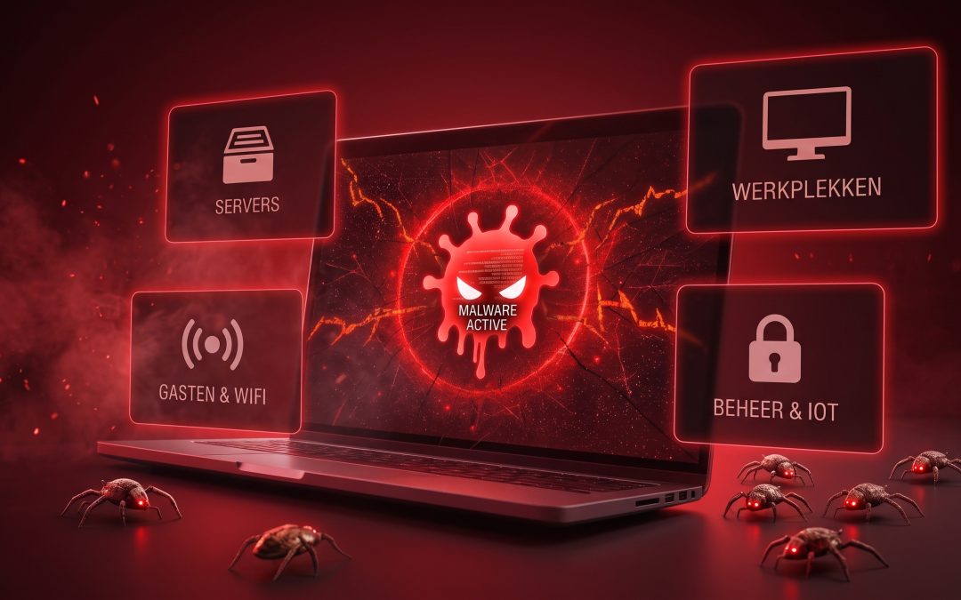 Eén plat netwerk: waarom één besmette laptop je hele bedrijf raakt